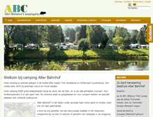Tablet Screenshot of camping-metzdorf.de